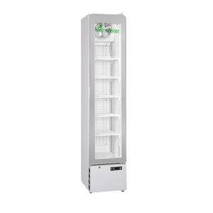 Thermaster SlimFit 165L Single Glass Door Upright Display Freezer - LG165FZ