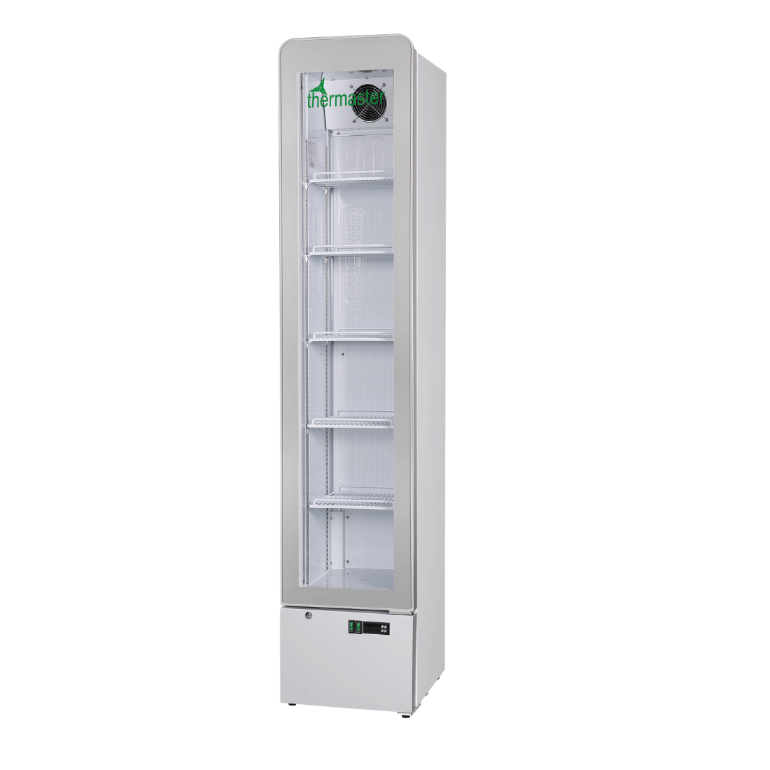 Thermaster SlimFit Upright Glass Door Beverage Fridge - LG166FA