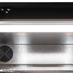 AG Twin 2 Hinged Door Bar Fridge Black BEER2