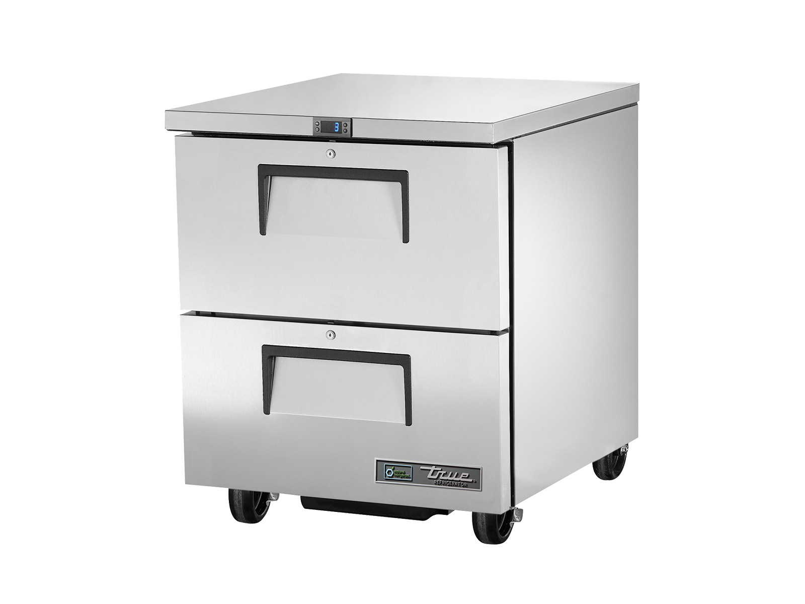 True Undercounter Foodservice Refrigerator 2 Drawers TUC-27D-2-HC-TR