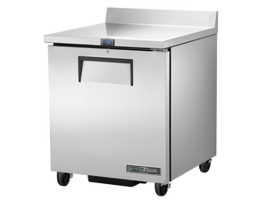 True Worktop Counter Freezer 1 Solid Swing Door TWT-27F-HC-TR