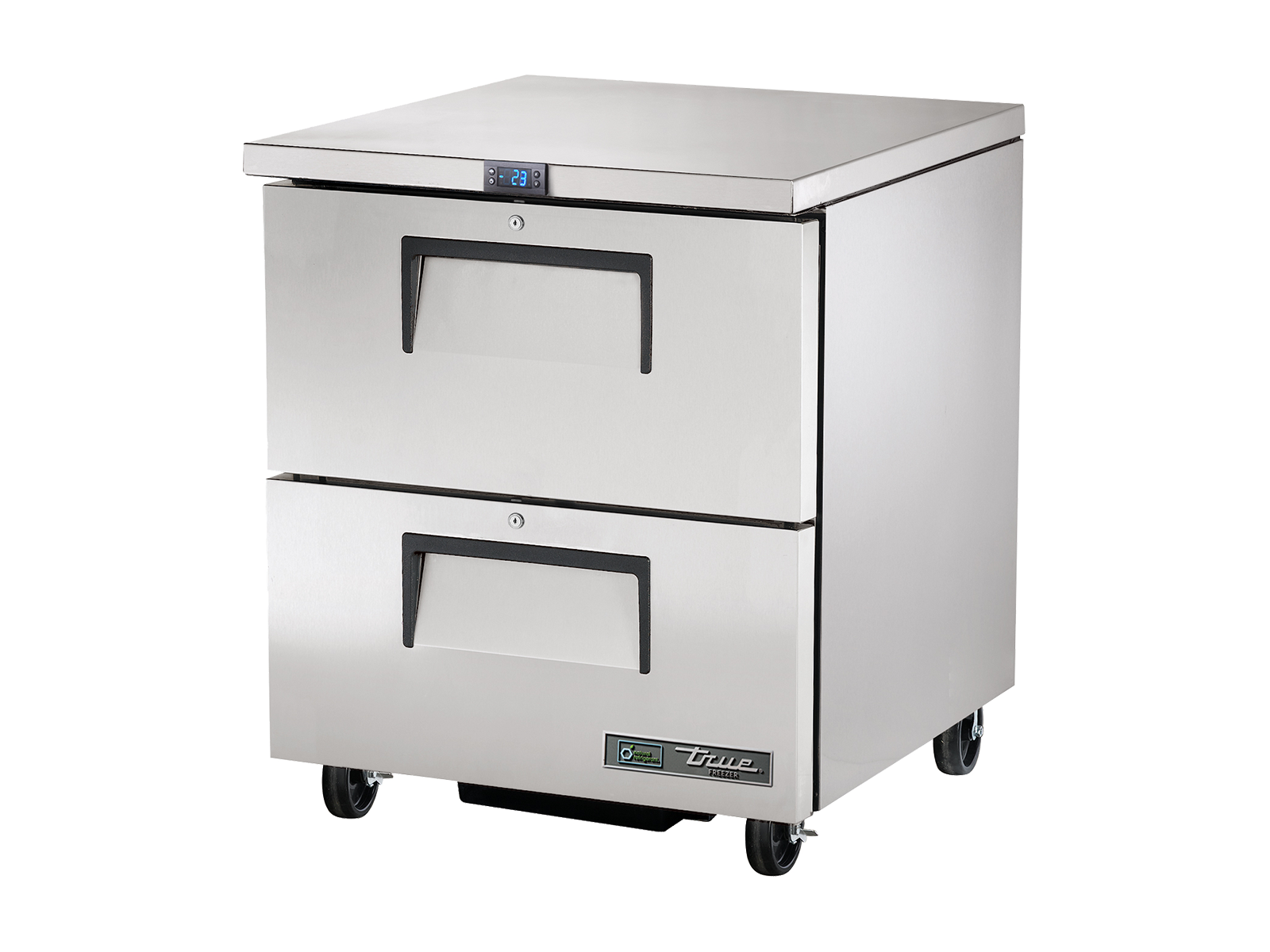 True Undercounter Foodservice Freezer 2 Drawers TUC-27F-D-2-HC-TR