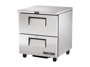 True Undercounter Foodservice Freezer 2 Drawers TUC-27F-D-2-HC-TR