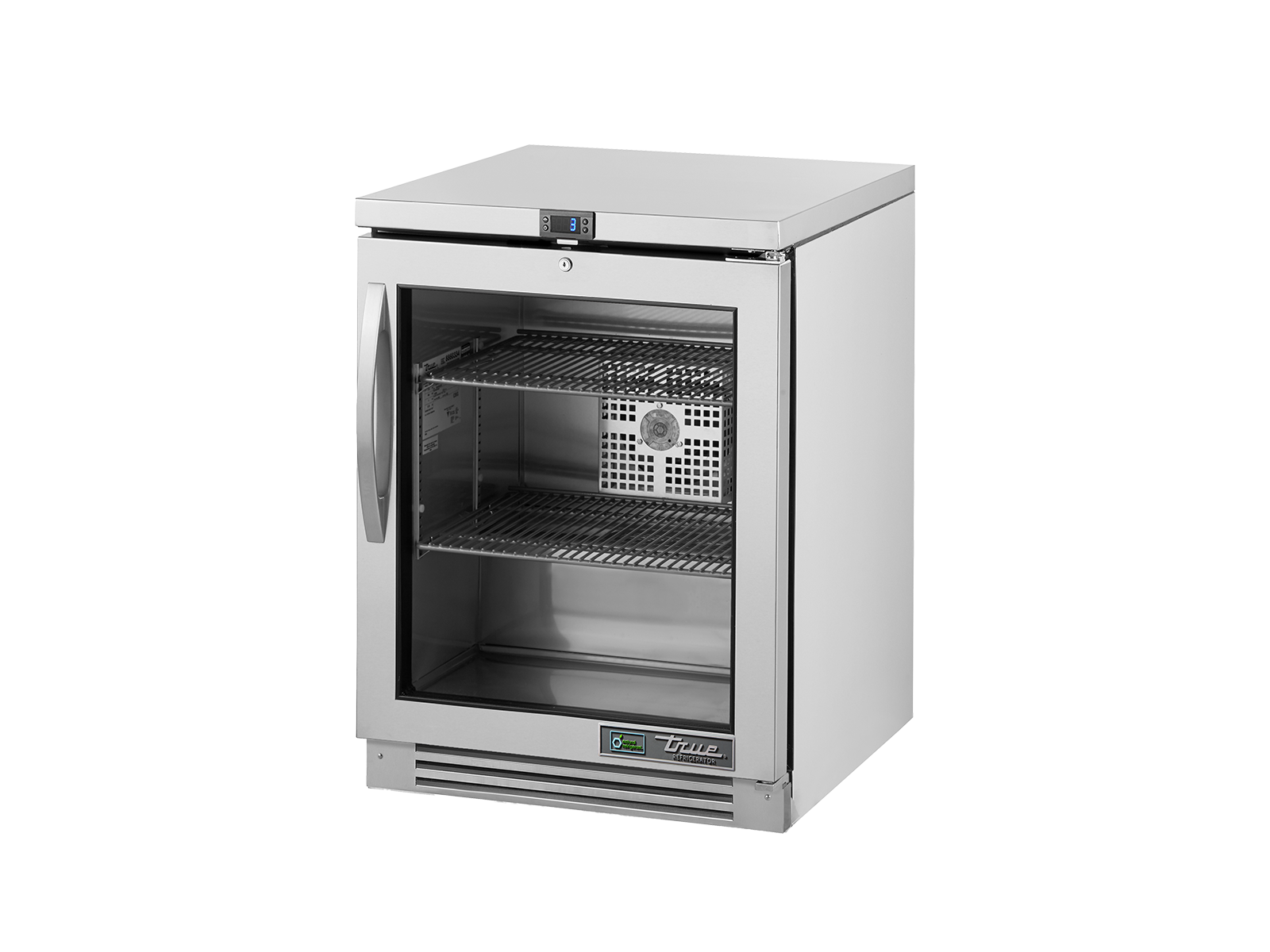 True Undercounter Foodservice Refrigerator 1 Glass Swing Door - 158L TUC-24G-HC~FGD01-TR