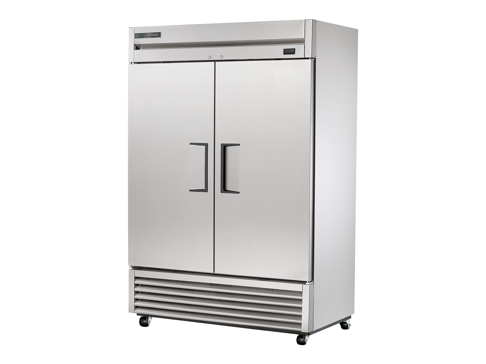 True Upright Foodservice Freezer 2 Full Solid Swing Doors - 1388L T-49F-HC-TR