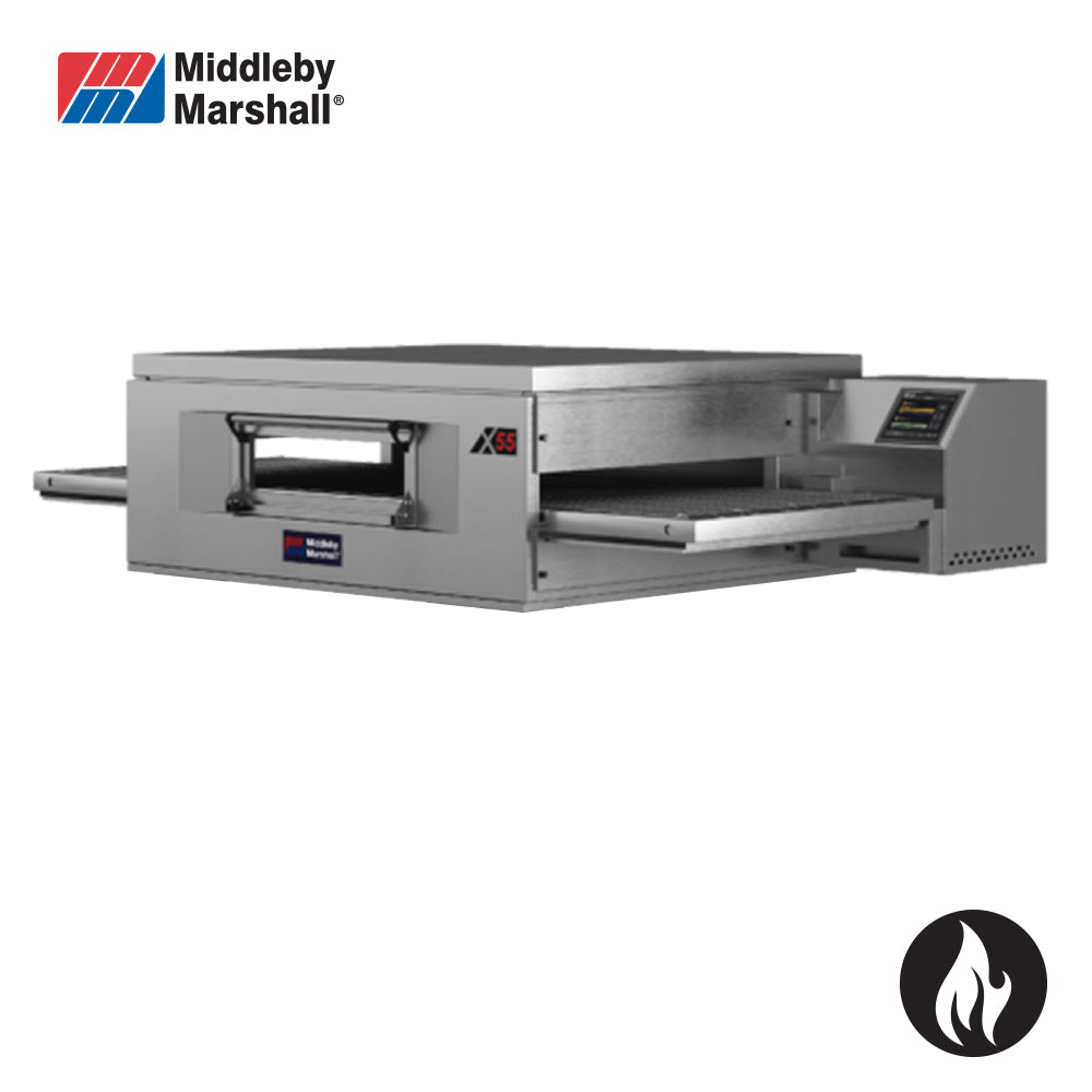 Middleby Marshall X55GWB-CAV Gas X-Series Conveyor Oven - Cavity Only