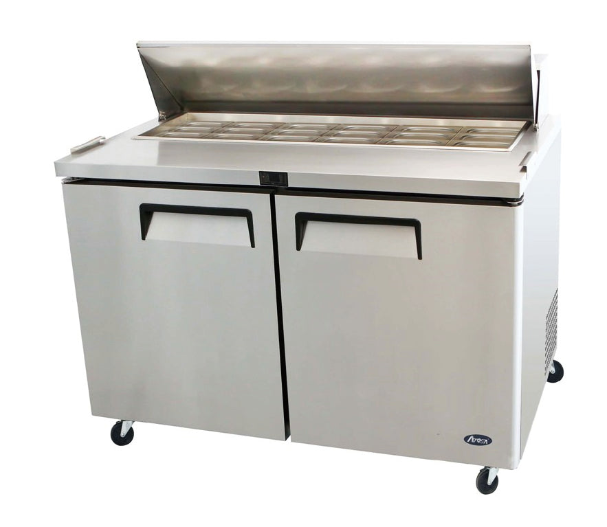 Atosa 2 Door Sandwich Prep Table Fridge 1530mm MSF8307
