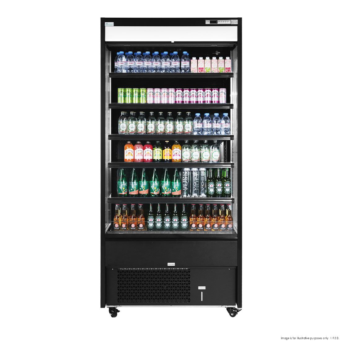 Thermaster Supermarket Open Beverage Display OC-915B