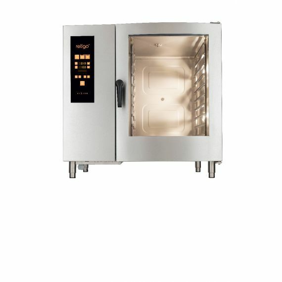 Retigo Combi Oven Orange Vision Range - 20 x 2/1 GN or 40 x 1/1 GN tray