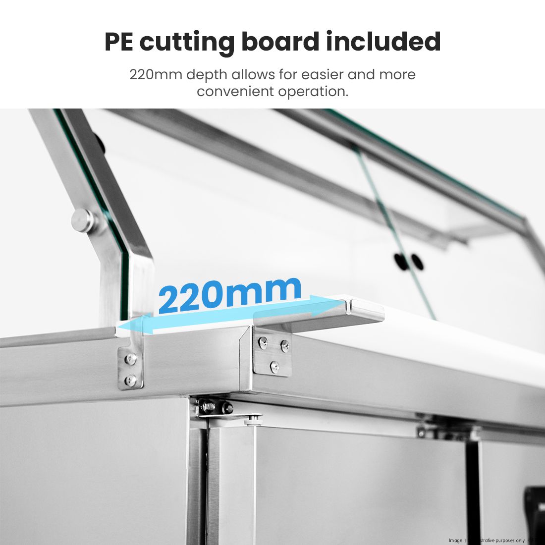 Thermaster Cold Salad & Noodle Bar 5x1/1 GN Pans PG180FA-XG
