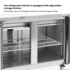 Thermaster Cold Salad & Noodle Bar 5x1/1 GN Pans PG180FA-XG