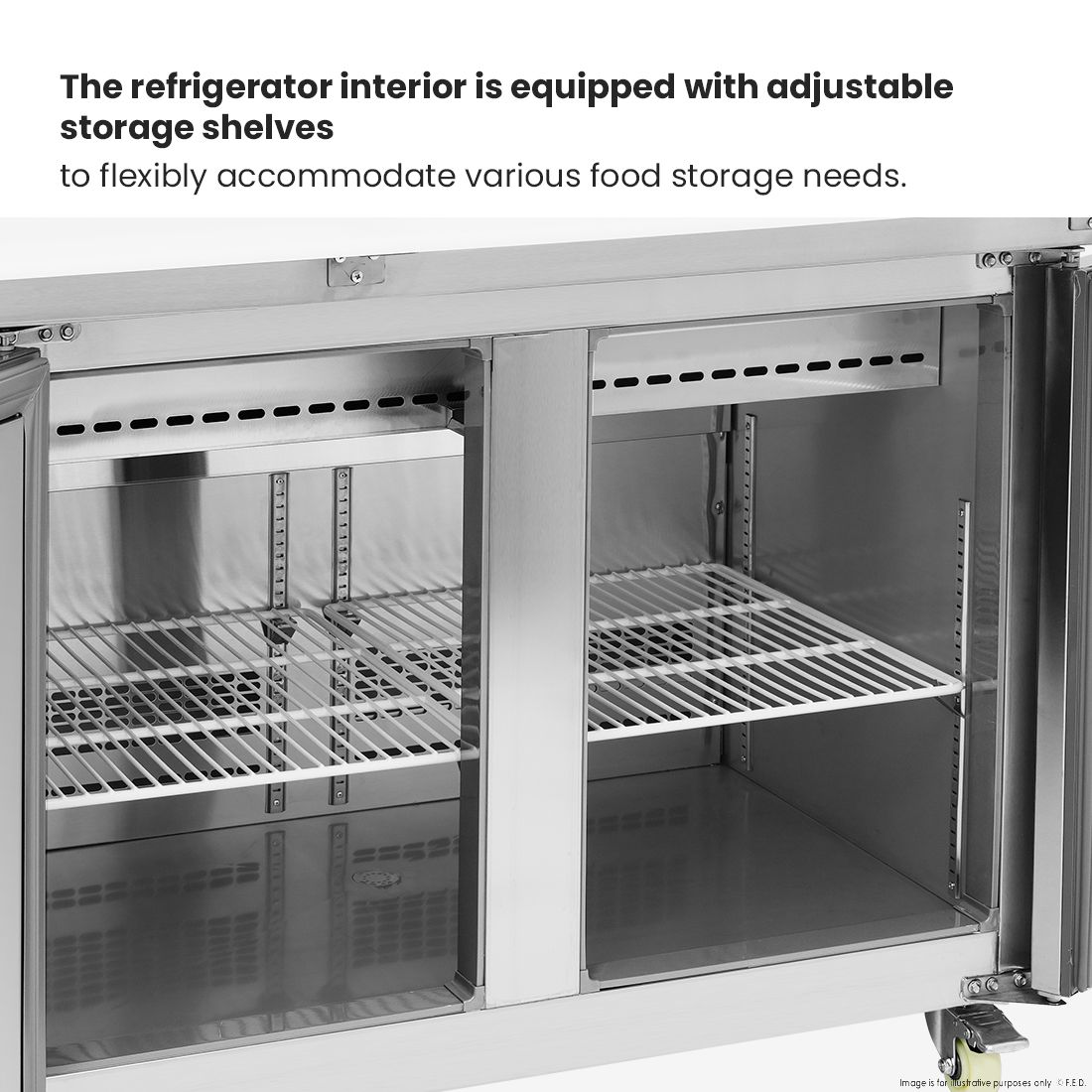 Thermaster Cold Salad & Noodle Bar 5x1/1 GN Pans PG180FA-XG