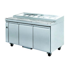Thermaster Three Door Deluxe Pizza Prep Bench PWB150