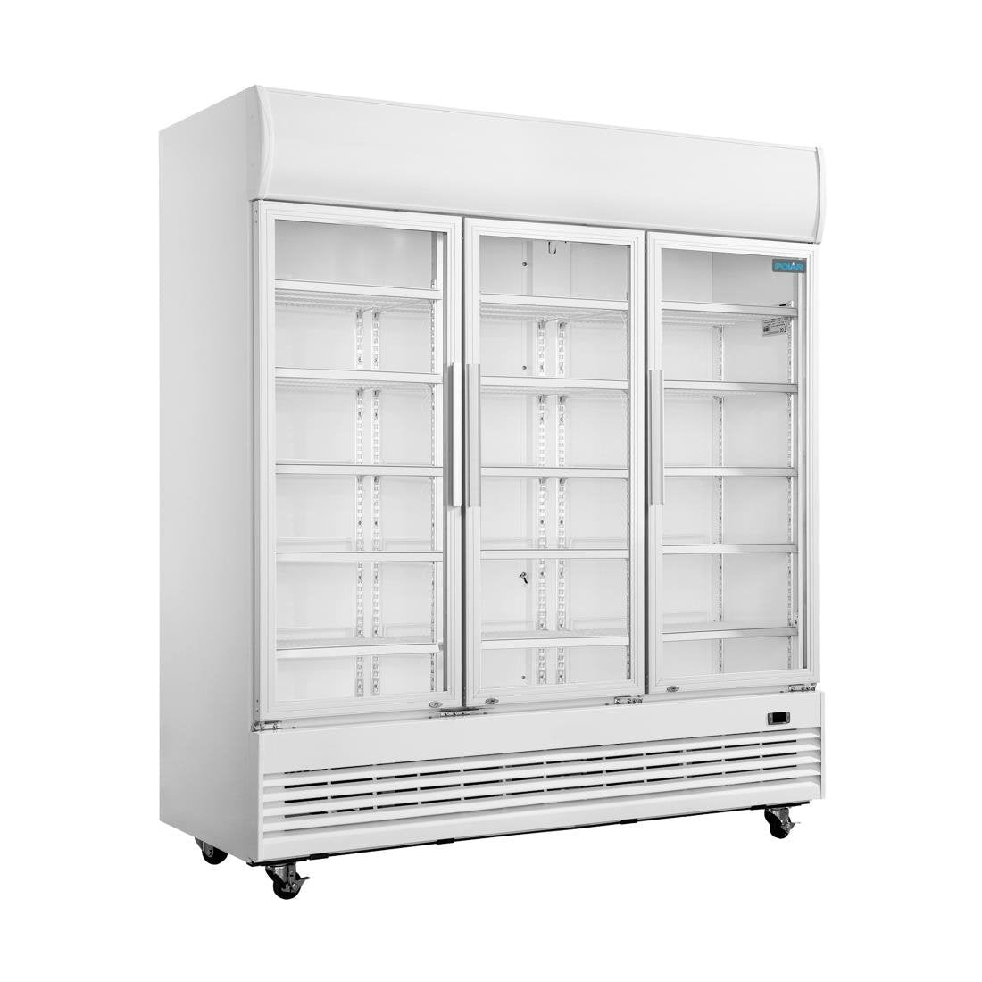Polar G-Series Triple Door Upright Display Chiller 1300Ltr GE769-A