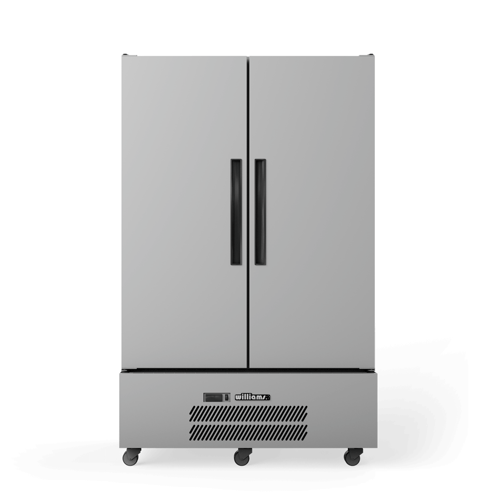 Williams Quartz Star - Two Door Stainless Steel Upright Storage Refrigerator