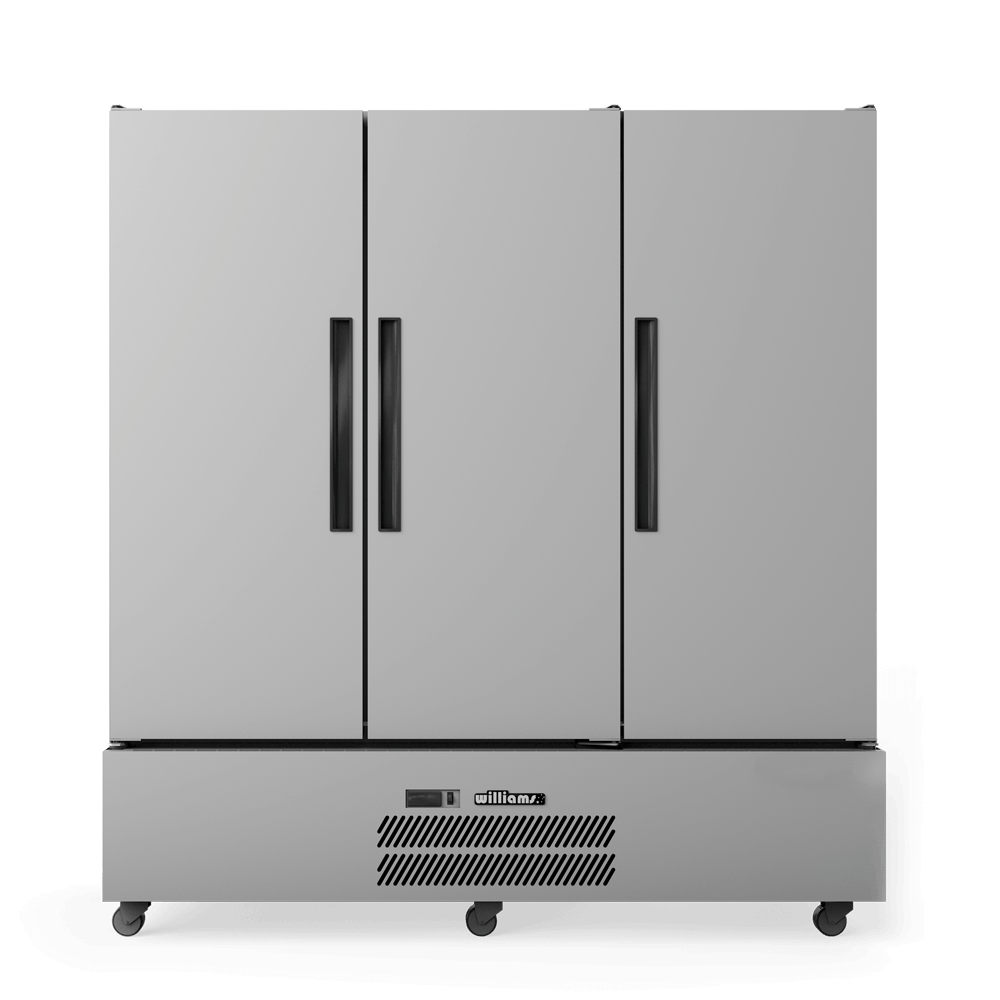 Williams Quartz Star - Three Door Stainless Steel Upright Storage Refrigerator