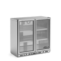 Williams Two Door Stainless Steel Bottle Cooler 800mm High