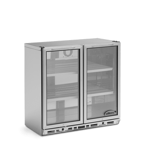 Williams Two Door Stainless Steel Bottle Cooler 800mm High