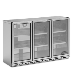 Williams Three Door Stainless Steel Bottle Cooler 800mm High