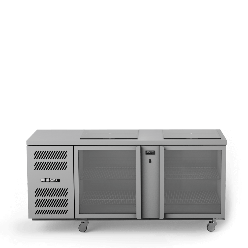 Williams Two Door Spring Loaded Glass Chiller