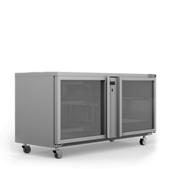 Williams Two Door Remote Glass Chiller With Two Shelves