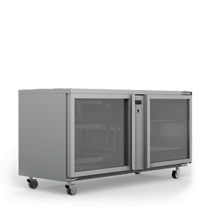 Williams Two Door Remote Glass Chiller With Two Shelves