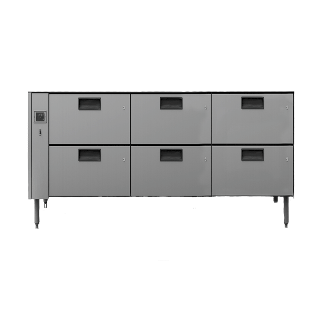 Williams Jarrah - Six Drawer Remote Hiline Refigerator