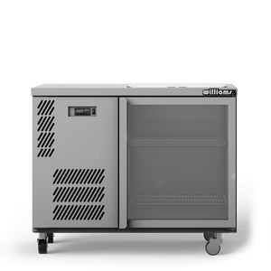 Williams One Door Glass Chiller With Two Shelves - 500 x 500 baskets