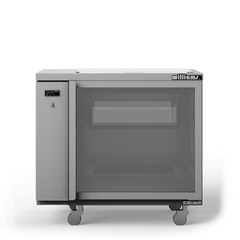 Williams One Door Remote Glass Chiller With Two Shelves - 500 x 500 baskets