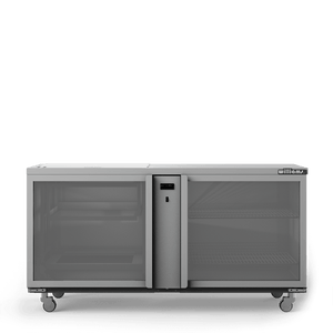 Williams Two Door Remote Glass Chiller With Two Shelves - 500 x 500 baskets