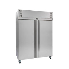 Williams Garnet - Two Door 2/1 Gn Stainless Steel Upright Freezer