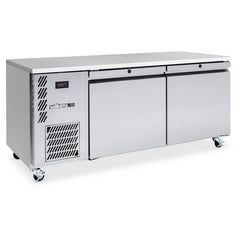 Williams Emerald - Two Door Stainless Steel Under Counter Storage Refrigerator