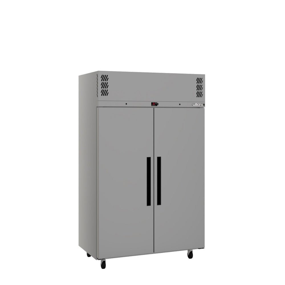 Williams Pearl - Two Door Stainless Steel Upright Storage Freezer