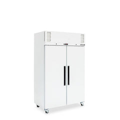Williams Pearl - Two Door White Colorbond Upright Storage Freezer