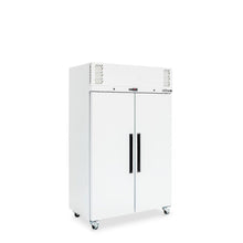 Williams Pearl - Two Door White Colorbond Upright Storage Freezer