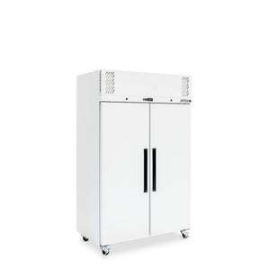Williams Pearl - Two Door White Colorbond Upright Storage Freezer