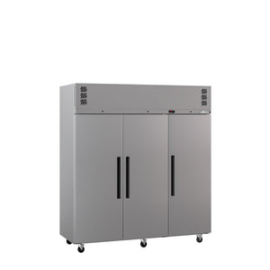 Williams Pearl - Three Door Stainless Steel Upright Storage Freezer
