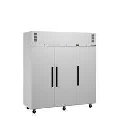Williams Pearl - Three Door White Colorbond Upright Storage Refrigerator