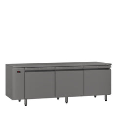 Williams Emerald - Three Door Stainless Steel Remote Under Counter Refrigerator