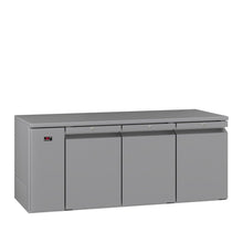 Williams Opal - Three Door Stainless Steel Remote Under Counter Freezer