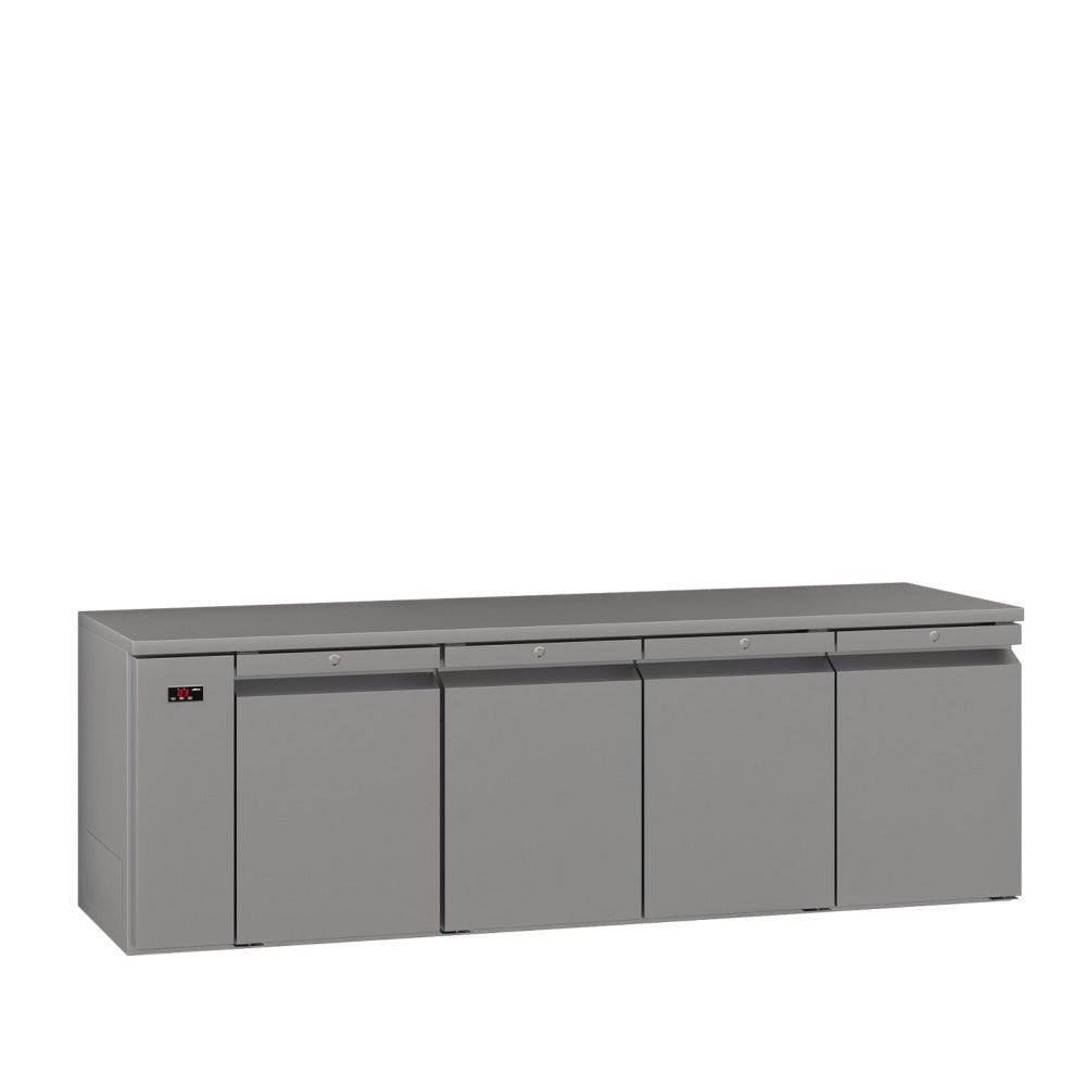 Williams Opal - Four Door Stainless Steel Remote Under Counter Refrigerator