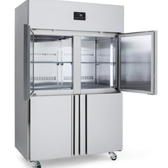 Topaz Two Door Upright Storage Refrigerator 895L HT2SS