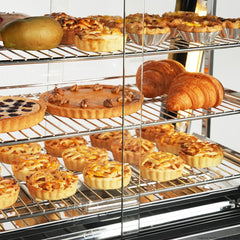 Benchstar All Stainless Steel Pie Warmer And Hot Food Display 100 Pies PW-RT/1200/1E