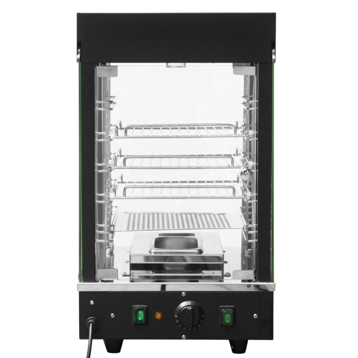 Benchstar All Stainless Steel Pie Warmer And Hot Food Display 40 Pies PW-RT/380/TGE