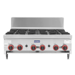 GasMax Gas Cook Top 6 Burner With Flame Failure RB-6E