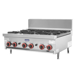 GasMax Gas Cook Top 6 Burners Lpg With Flame Failure RB-6ELPG