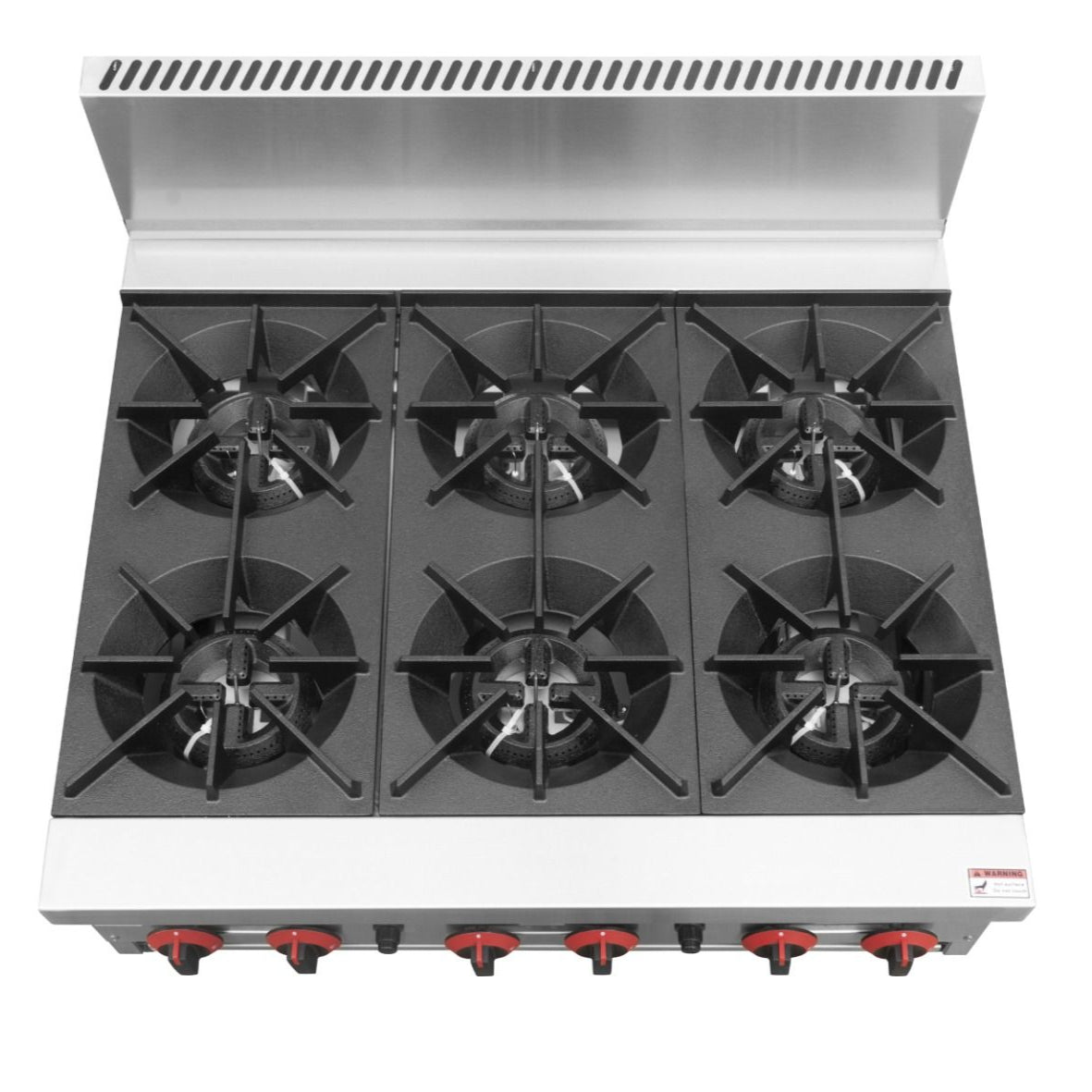 GasMax Gas Cook Top 6 Burner With Flame Failure RB-6E