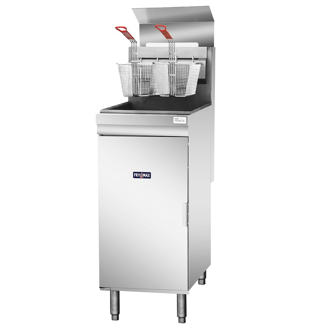 FryMAX Superfast Natural Gas Tube Fryer RC300E