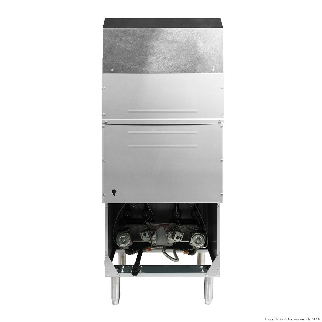 FryMAX Superfast Lpg Gas Tube Twin Vat Fryer RC400TELPG