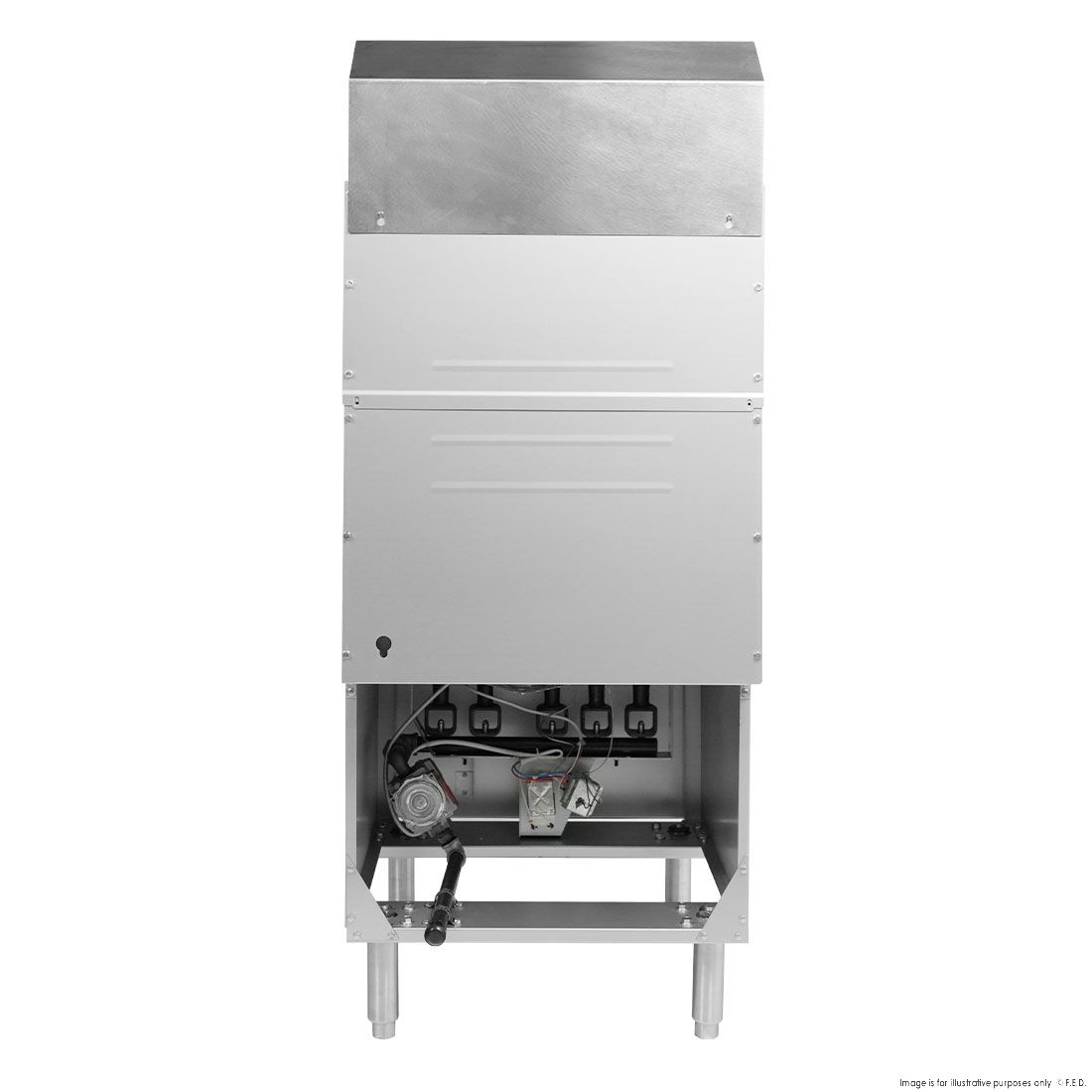 FryMAX Superfast Natural Gas Tube Fryer RC500E